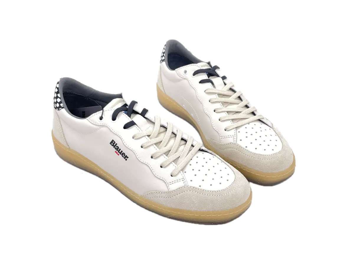 BLAUER Sneakers Murray Uomo White Black - 6