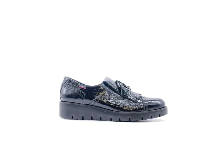 CALLAGHAN Francesina Donna Rock Nero Senza Lacci in Loafer e mocassini Calzature Durello - Agna, commercioVirtuoso.it