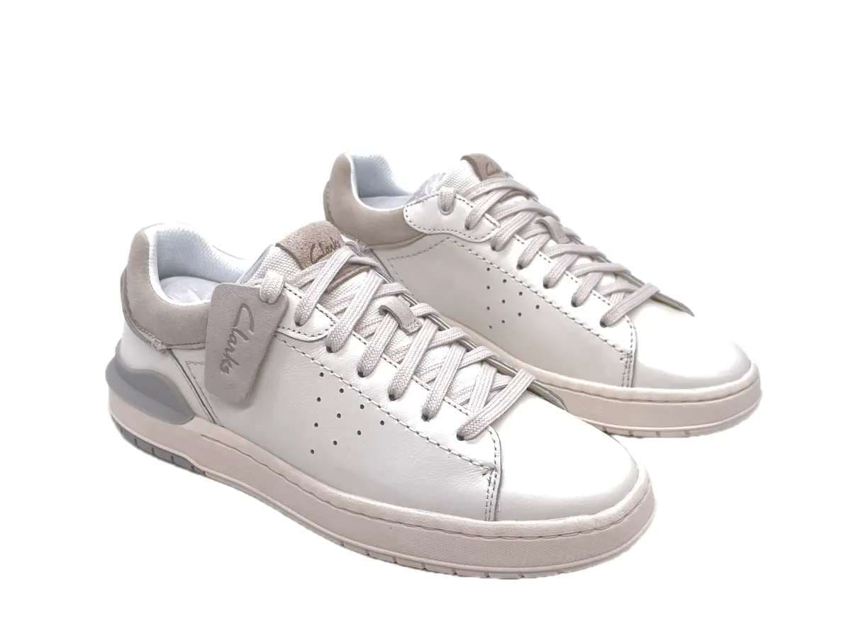 CLARKS COURTLITE 2 RUN Sneakers Uomo Off White in Sneaker casual Calzature Durello - Agna, commercioVirtuoso.it