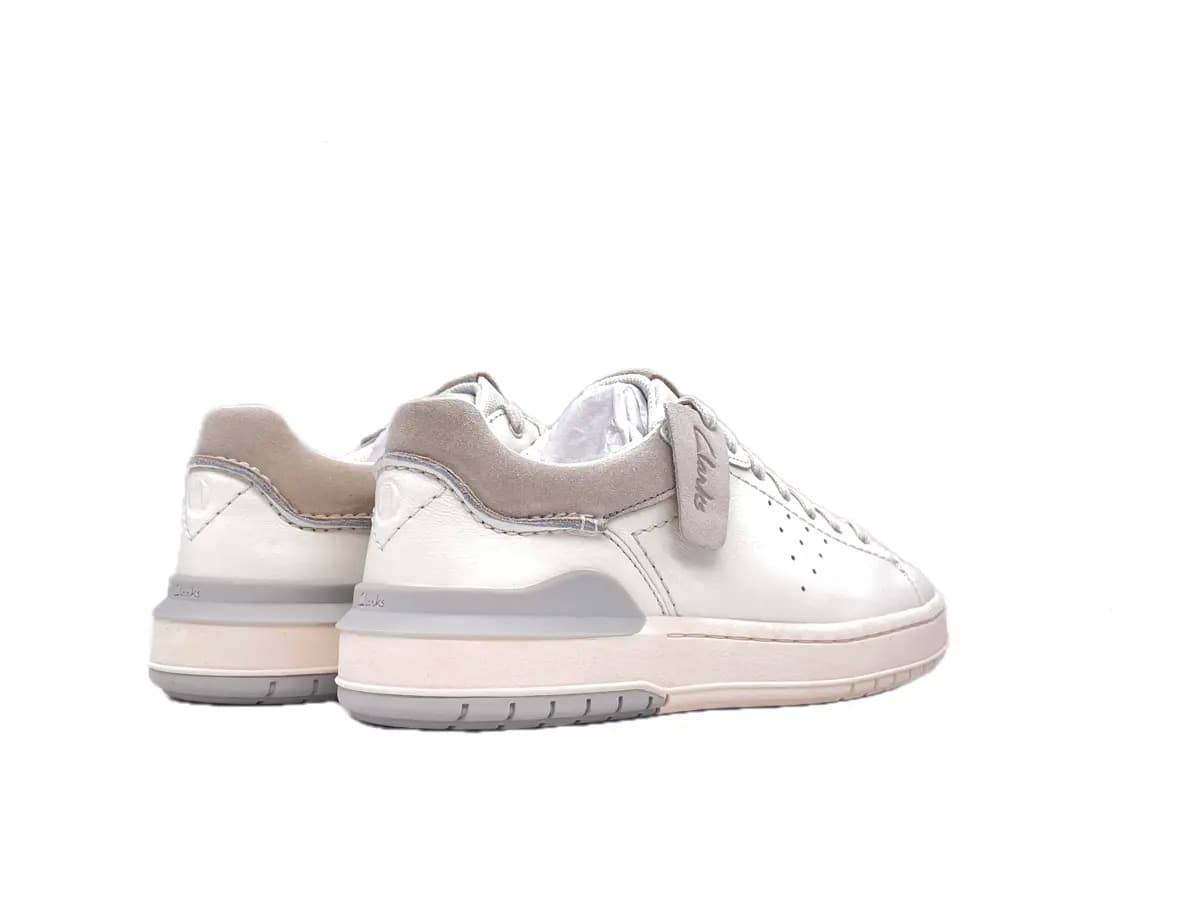 CLARKS COURTLITE 2 RUN Sneakers Uomo Off White in Sneaker casual Calzature Durello - Agna, commercioVirtuoso.it