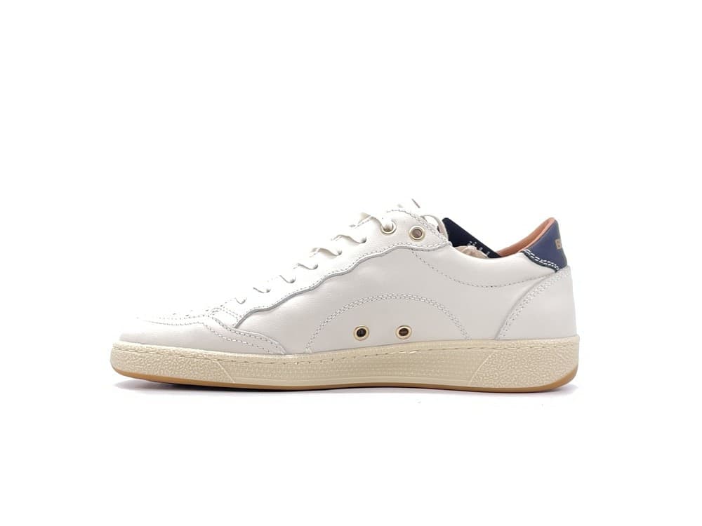 BLAUER Sneakers uomo Murray01 pelle bianca in Sneaker casual Calzature Durello - Agna, commercioVirtuoso.it