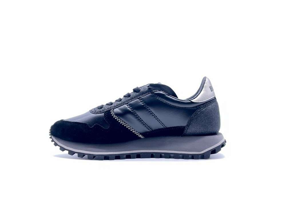 BLAUER Sneakers Donna Millen Nero in Sneaker casual Calzature Durello - Agna, commercioVirtuoso.it