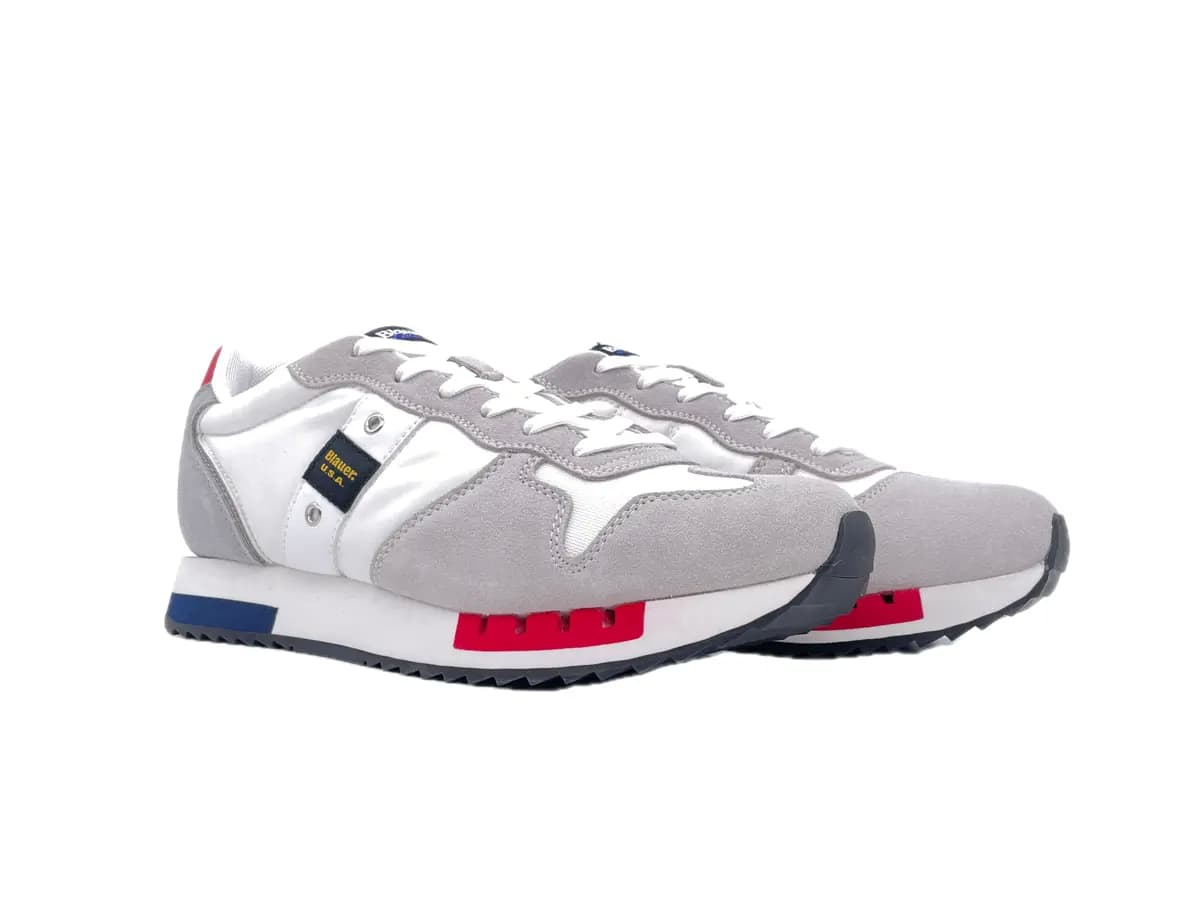 BLAUER Queens01 Sneakers Uomo Bianche - 6