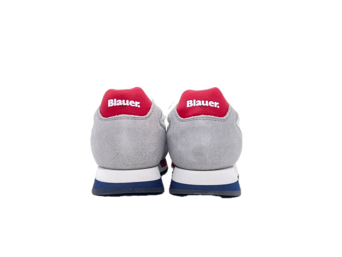 BLAUER Queens01 Sneakers Uomo Bianche in Sneaker casual Calzature Durello - Agna, commercioVirtuoso.it