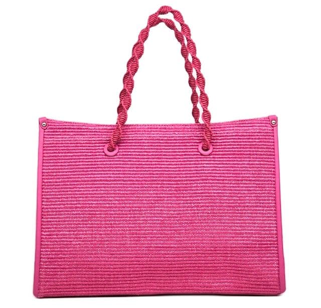 TWINSET Borsa Shopping Rosa Shock in Borse a mano Calzature Durello - Agna, commercioVirtuoso.it