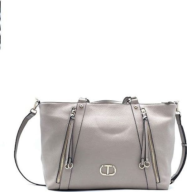 TWINSET Borsa Tote Tortora Chiaro - 5
