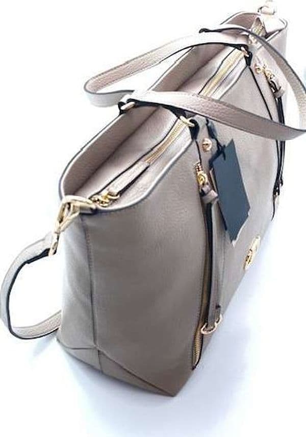 TWINSET Borsa Tote Tortora Chiaro in prodotto Calzature Durello - Agna, commercioVirtuoso.it