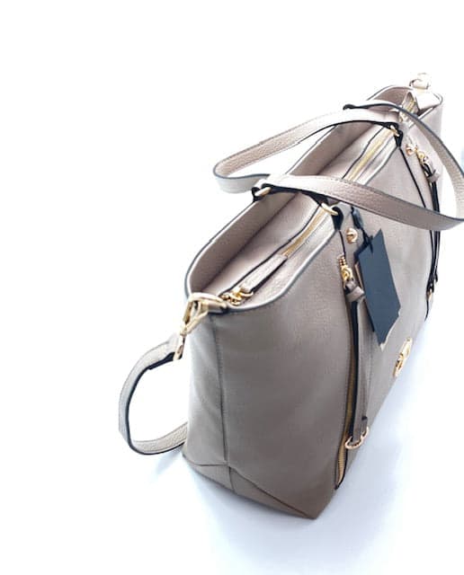 TWINSET Borsa Tote Tortora Chiaro in prodotto Calzature Durello - Agna, commercioVirtuoso.it