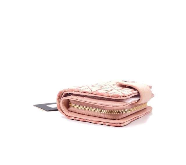 TWINSET Portafogli medio rosa loggato 231TB711H - 2