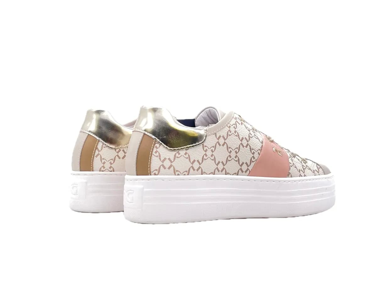 NERO GIARDINI Sneakers Donna Beige Rosa in Sneaker casual Calzature Durello - Agna, commercioVirtuoso.it