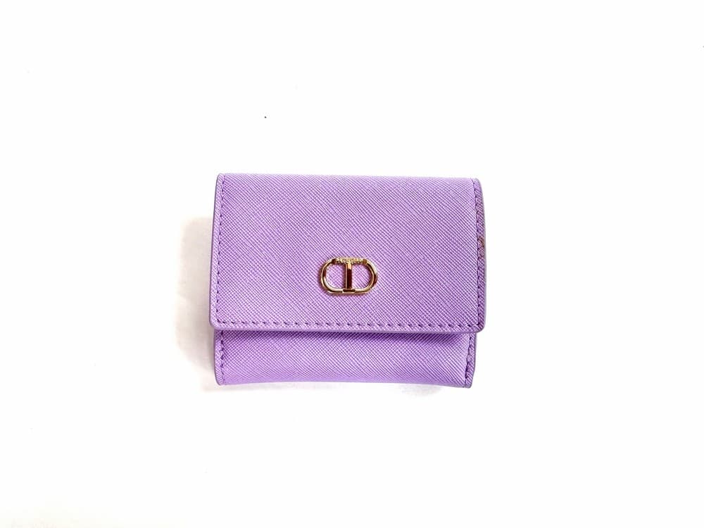 TWINSET Portafoglio Oval T 241TH7019 saffiano glicine - 3