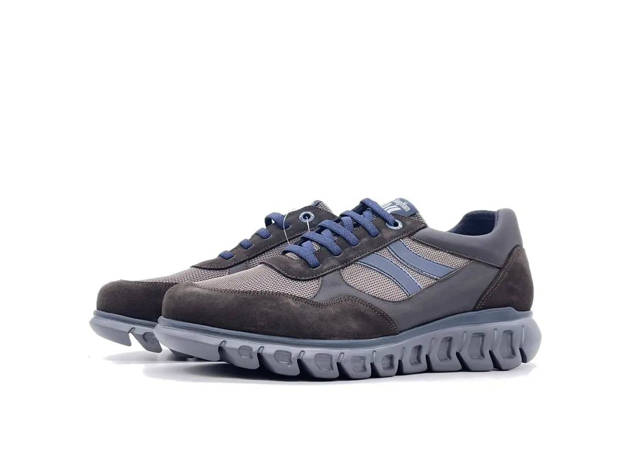 CALLAGHAN SQUALO Sneakers uomo marrone e blu - 6