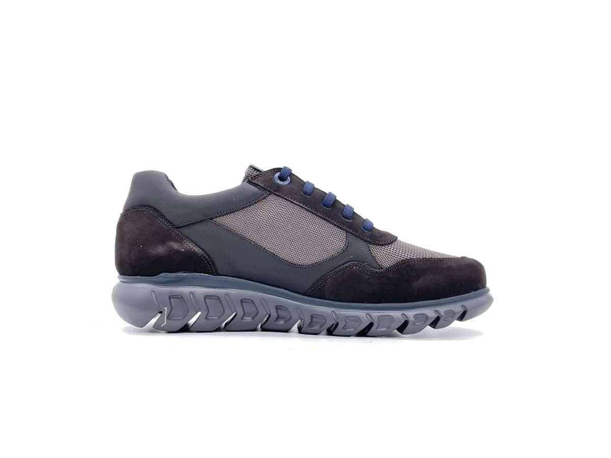 CALLAGHAN SQUALO Sneakers uomo marrone e blu in Sneaker casual Calzature Durello - Agna, commercioVirtuoso.it