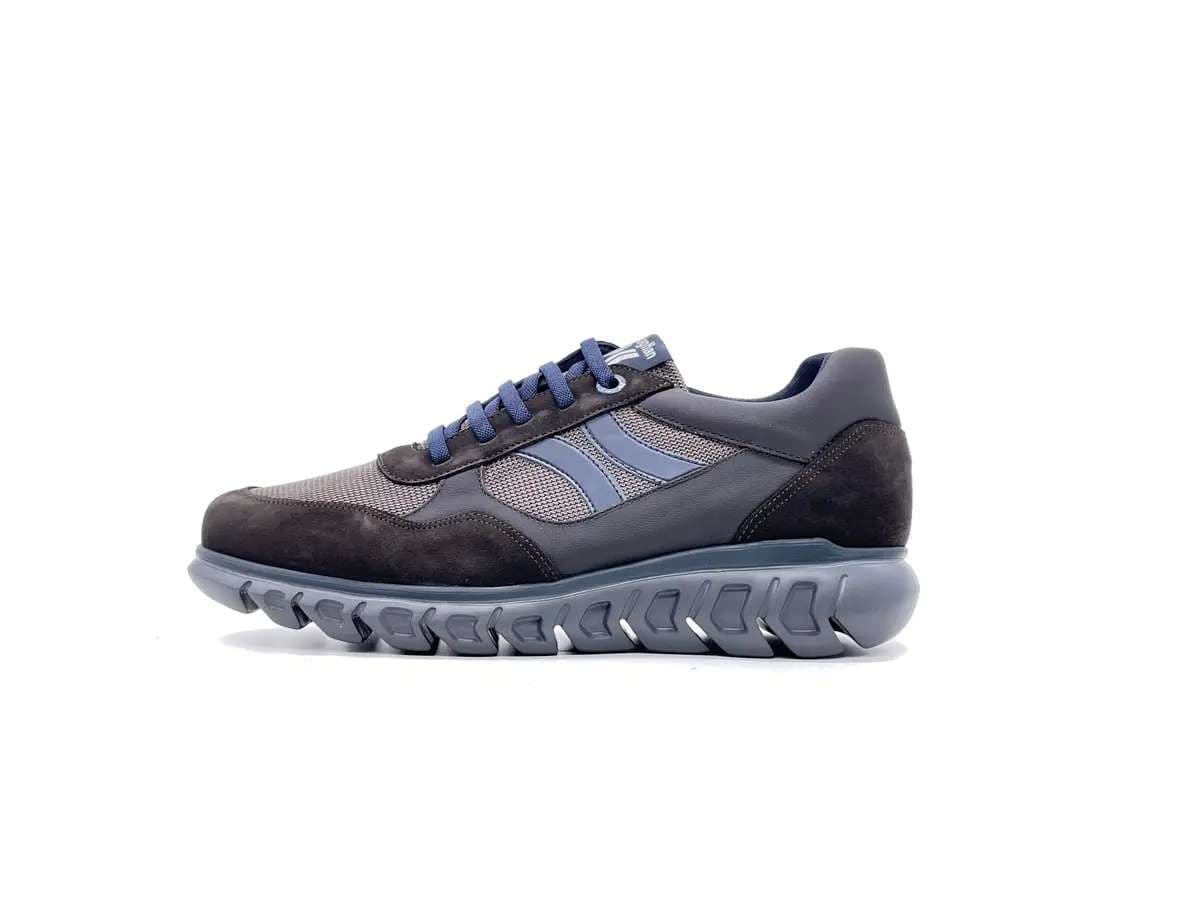 CALLAGHAN SQUALO Sneakers uomo marrone e blu - 5