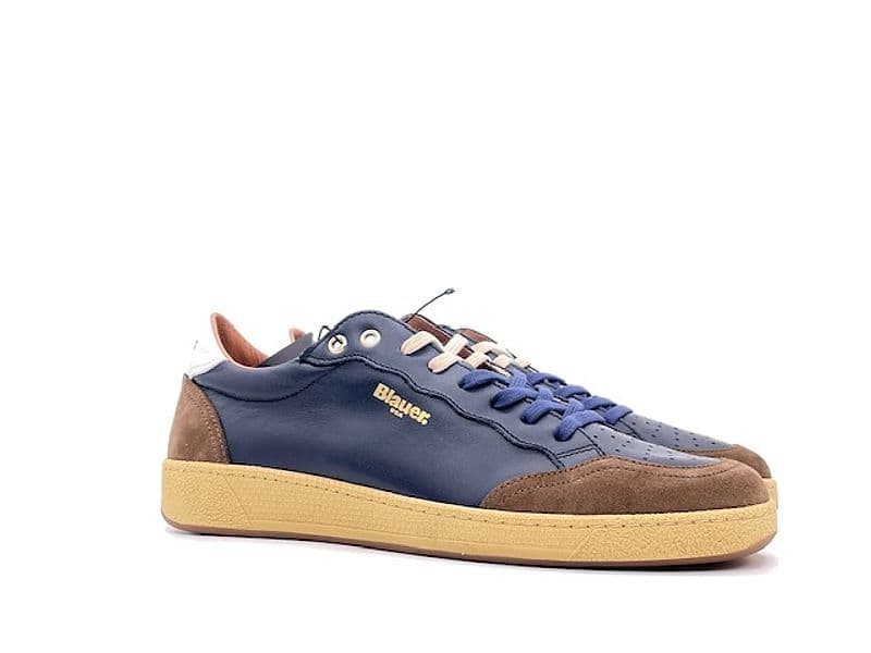BLAUER Sneakers Uomo Murray Brown Navy