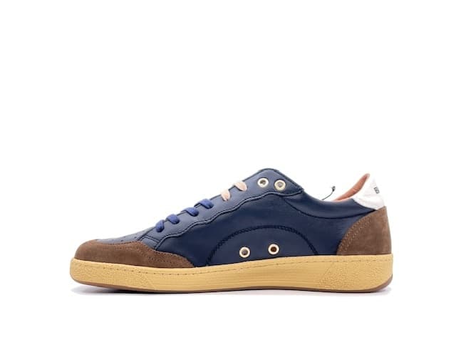 BLAUER Sneakers Uomo Murray Brown Navy in Sneaker casual Calzature Durello - Agna, commercioVirtuoso.it