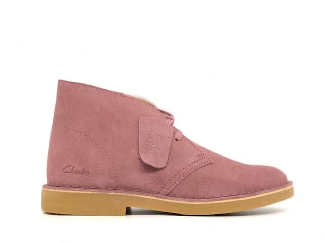 CLARKS dessert boot 2 rosa in Stivali Calzature Durello - Agna, commercioVirtuoso.it