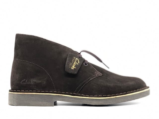 CLARKS DESERT BOOT 2 dark marrone in Stivali Calzature Durello - Agna, commercioVirtuoso.it