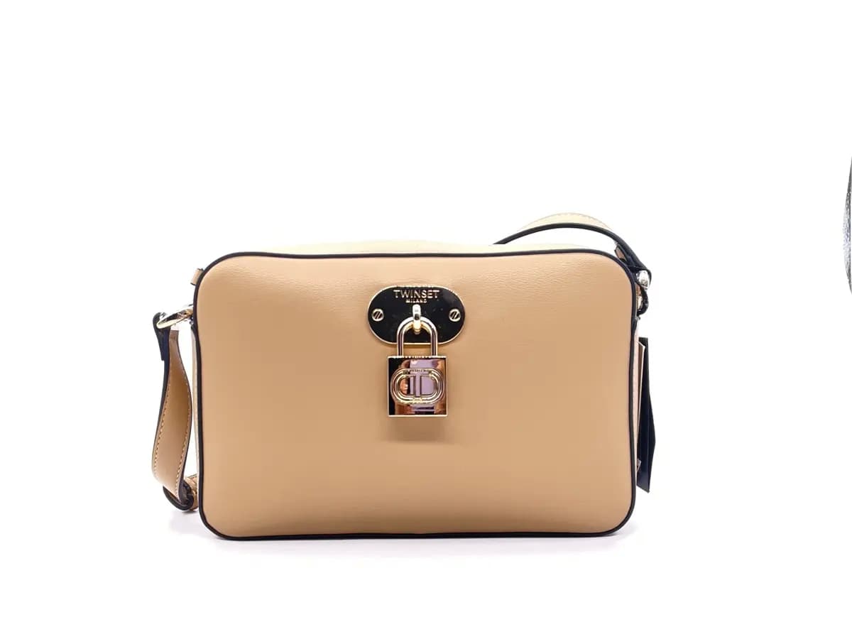 TWINSET Borsa Donna Beige - 5