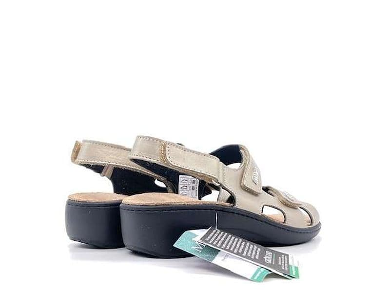 GRUNLAND Sandali Donna Esta Platino in Infradito e ciabatte da spiaggia Calzature Durello - Agna, commercioVirtuoso.it