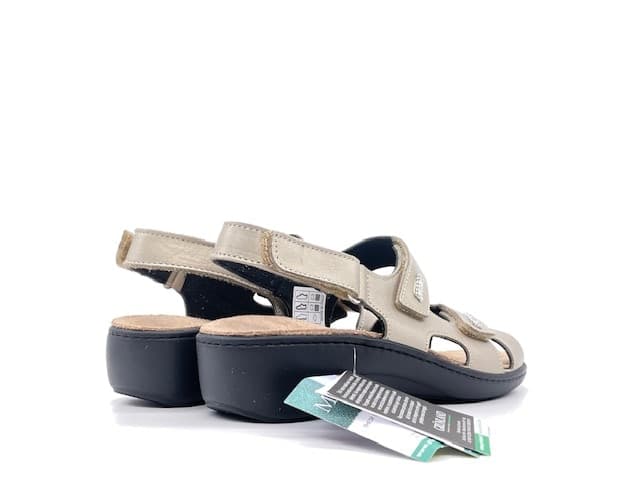 GRUNLAND Sandali Donna Esta Platino in Infradito e ciabatte da spiaggia Calzature Durello - Agna, commercioVirtuoso.it
