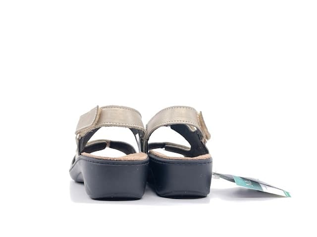 GRUNLAND Sandali Donna Esta Platino in Infradito e ciabatte da spiaggia Calzature Durello - Agna, commercioVirtuoso.it