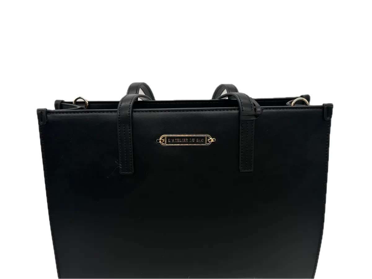 L'ATELIER DU SAC Borsa a spalla donna DE RIEN PAULETTE Nero in Borse a spalla Calzature Durello - Agna, commercioVirtuoso.it