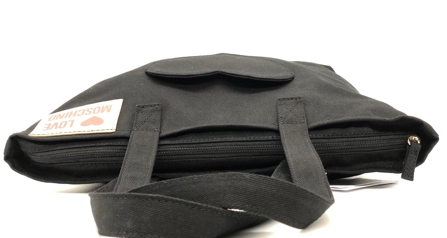 LOVE MOSCHINO borsa donna denim nero small in Borse a spalla Calzature Durello - Agna, commercioVirtuoso.it