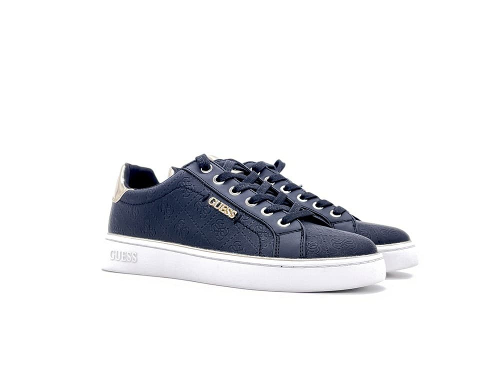 GUESS Sneakers Donna Nero Gold - 7