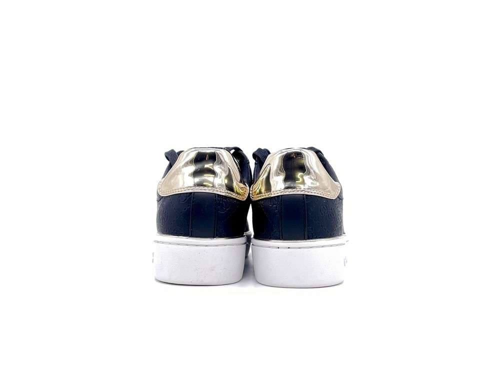 GUESS Sneakers Donna Nero Gold in Sneaker casual Calzature Durello - Agna, commercioVirtuoso.it