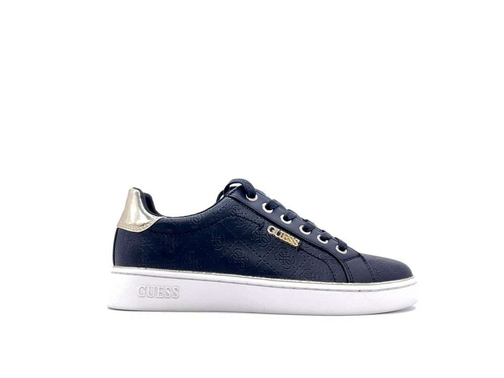 GUESS Sneakers Donna Nero Gold in Sneaker casual Calzature Durello - Agna, commercioVirtuoso.it