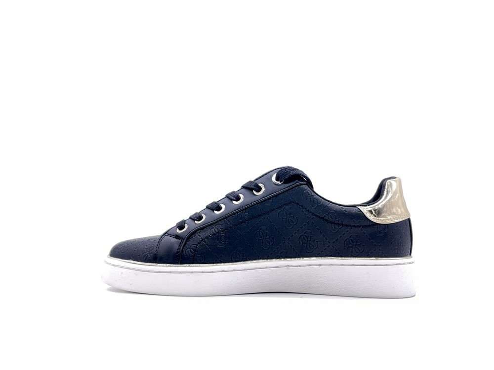 GUESS Sneakers Donna Nero Gold in Sneaker casual Calzature Durello - Agna, commercioVirtuoso.it