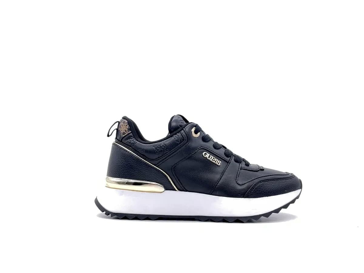 GUESS Sneakers donna FL8DDYELE12 Nero in Sneaker casual Calzature Durello - Agna, commercioVirtuoso.it