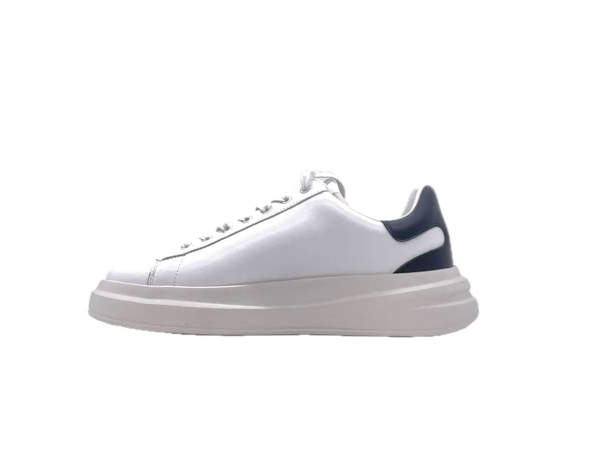 GUESS Sneakers Uomo White Black in Sneaker casual Calzature Durello - Agna, commercioVirtuoso.it