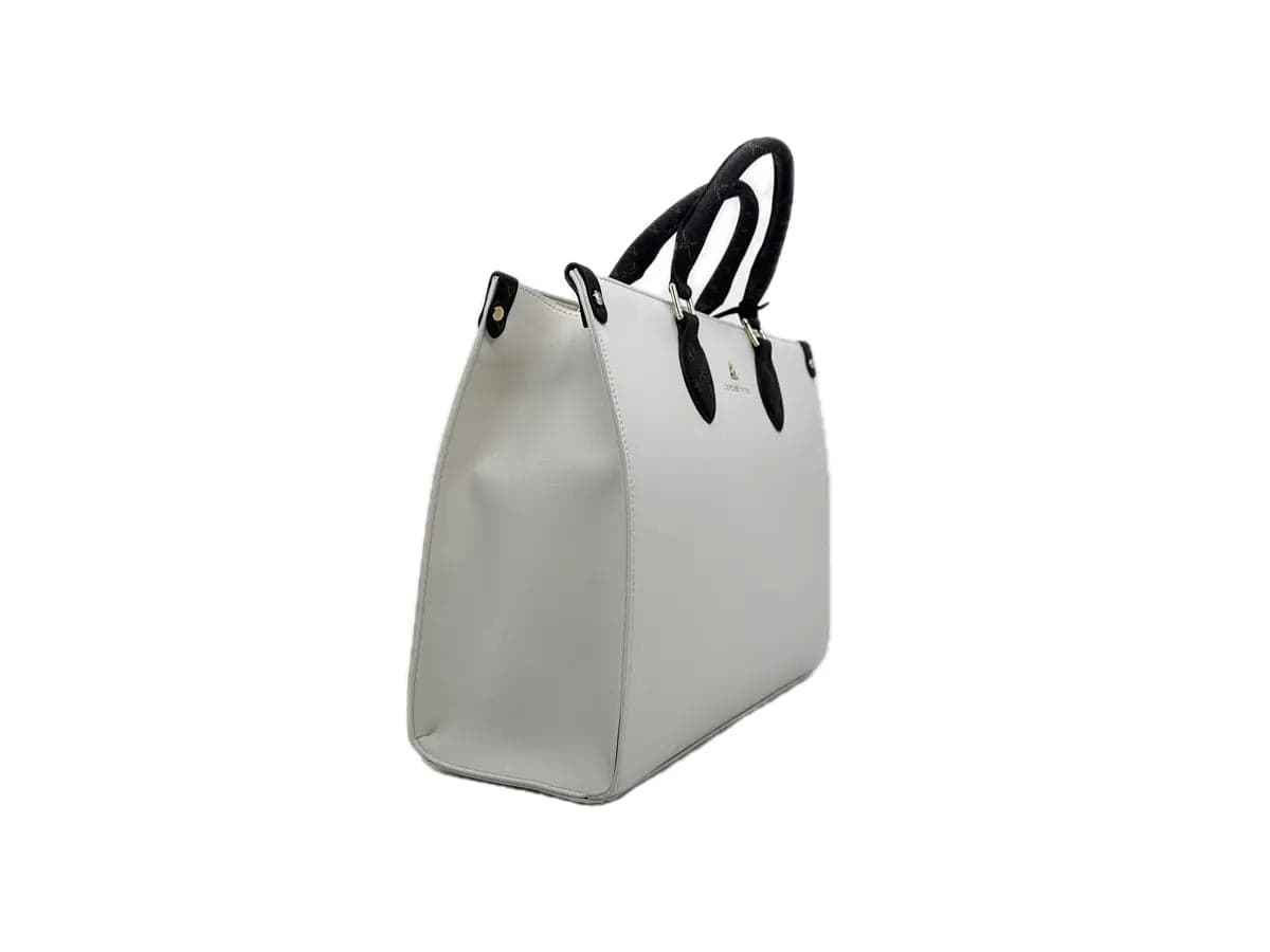 L'ATELIER DU SAC Borsa a mano MY MILADY DAUPHINE Bianco in Borse a mano Calzature Durello - Agna, commercioVirtuoso.it