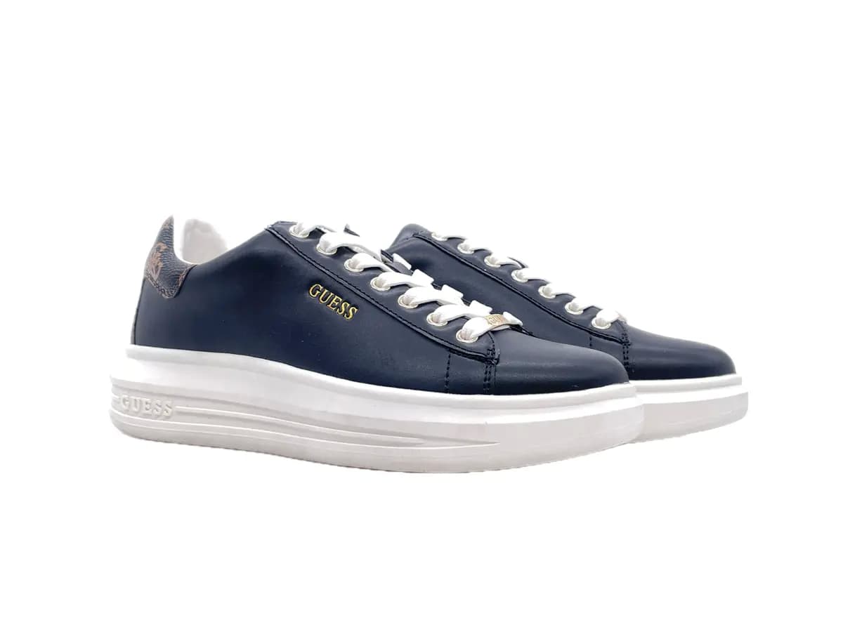 GUESS Sneakers Donna Nero Loggato - 6