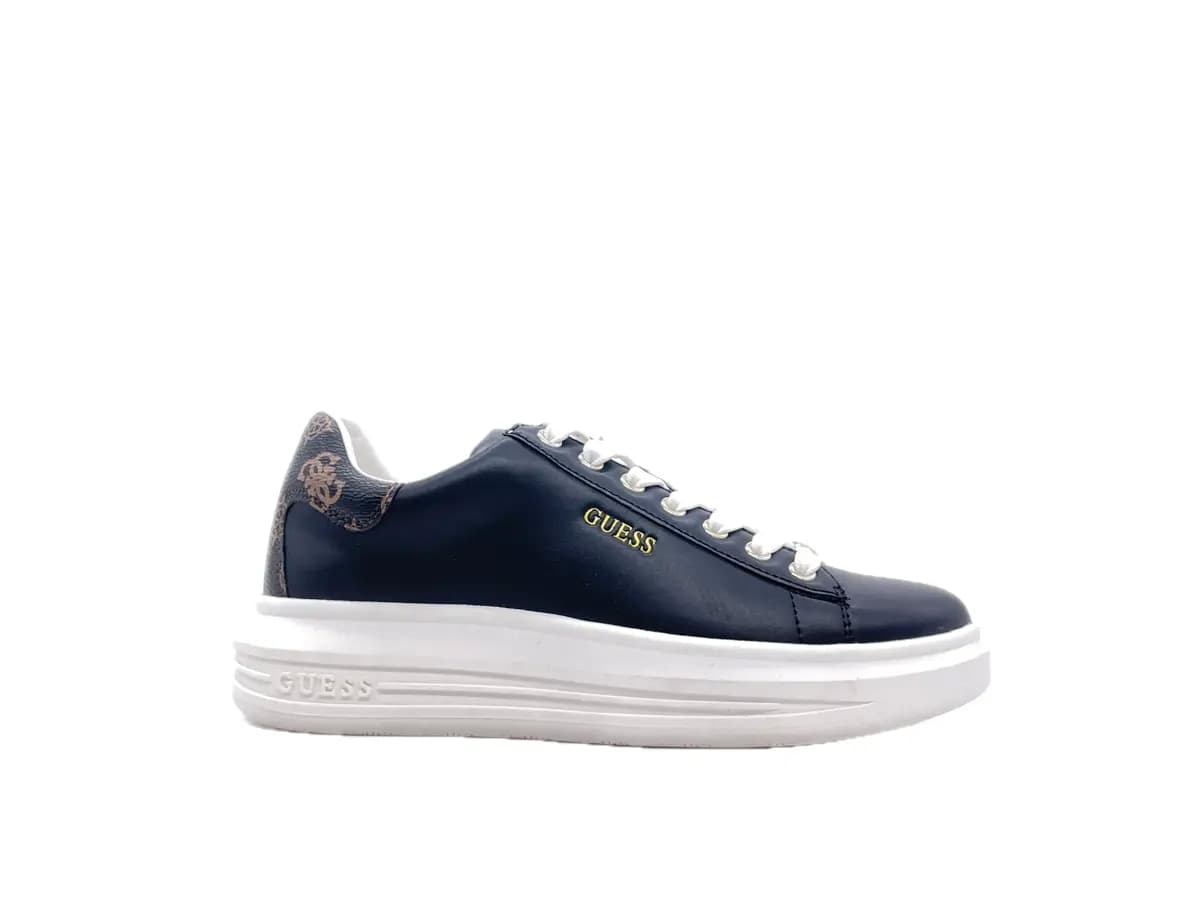 GUESS Sneakers Donna Nero Loggato in Sneaker casual Calzature Durello - Agna, commercioVirtuoso.it