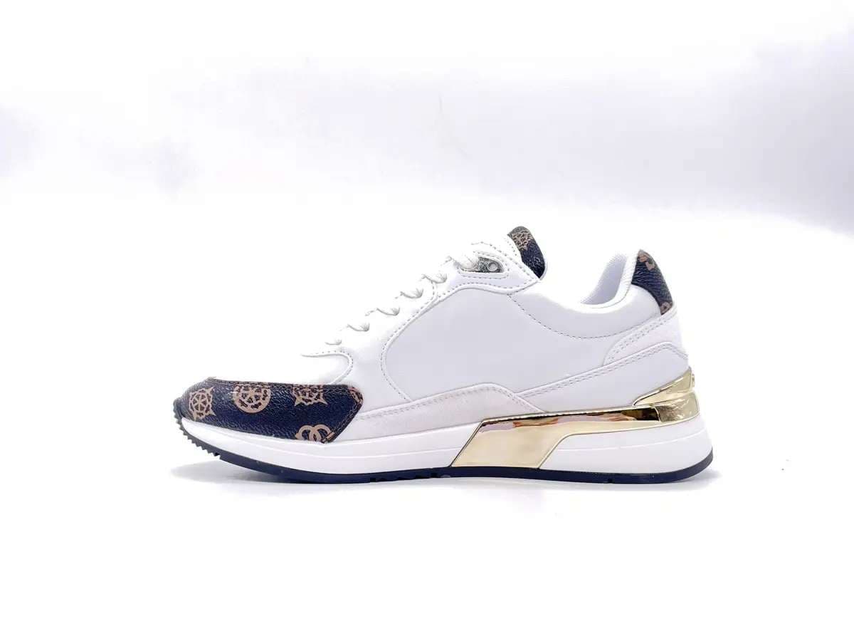 GUESS Sneakers donna FL5MOXFAL12 Bianco - 6