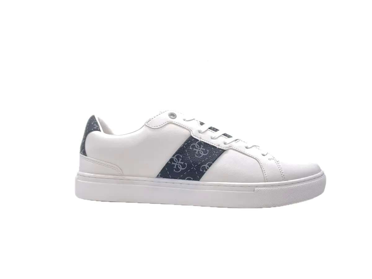 GUESS Sneakers Uomo Bianca con fascia Monogram in Sneaker casual Calzature Durello - Agna, commercioVirtuoso.it