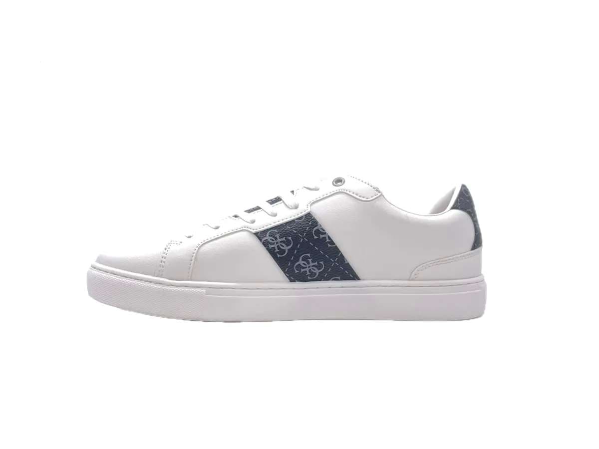 GUESS Sneakers Uomo Bianca con fascia Monogram in Sneaker casual Calzature Durello - Agna, commercioVirtuoso.it