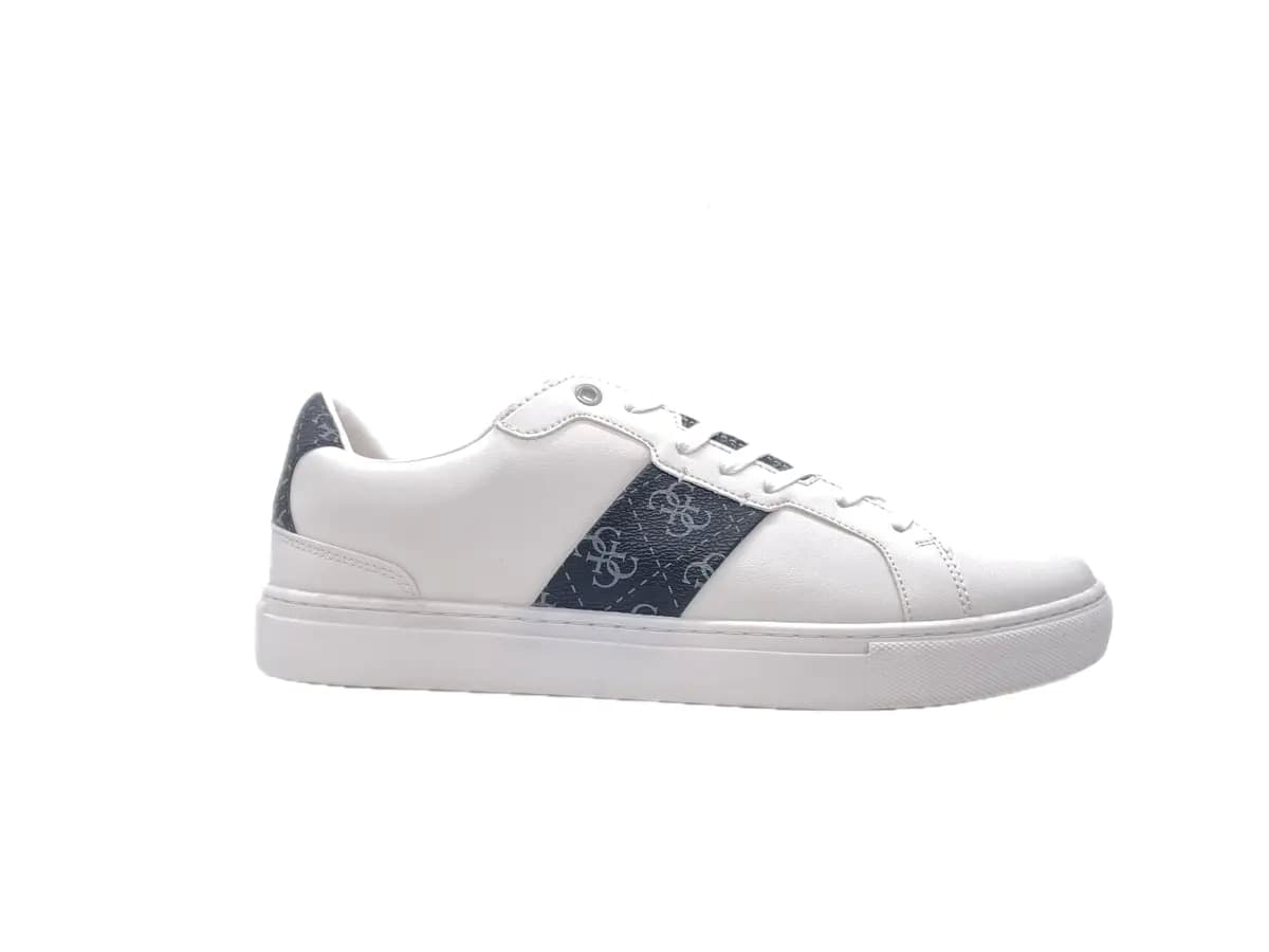 GUESS Sneakers Uomo Bianca con fascia Monogram in Sneaker casual Calzature Durello - Agna, commercioVirtuoso.it