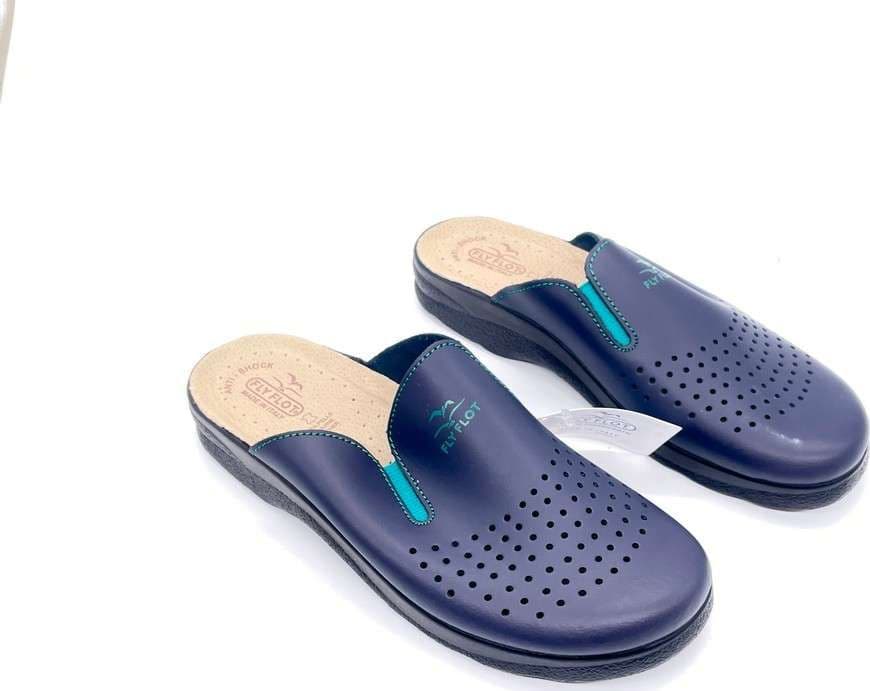 FLY FLOT ciabatte uomo blu2 in Zoccoli e sabot Calzature Durello - Agna, commercioVirtuoso.it