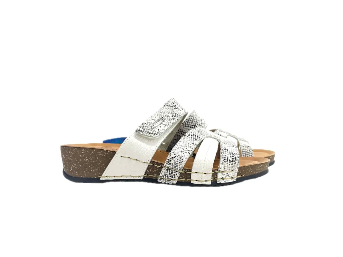 FLY FLOT Donna Ciabatta Aperta Capriana Bianco - 6