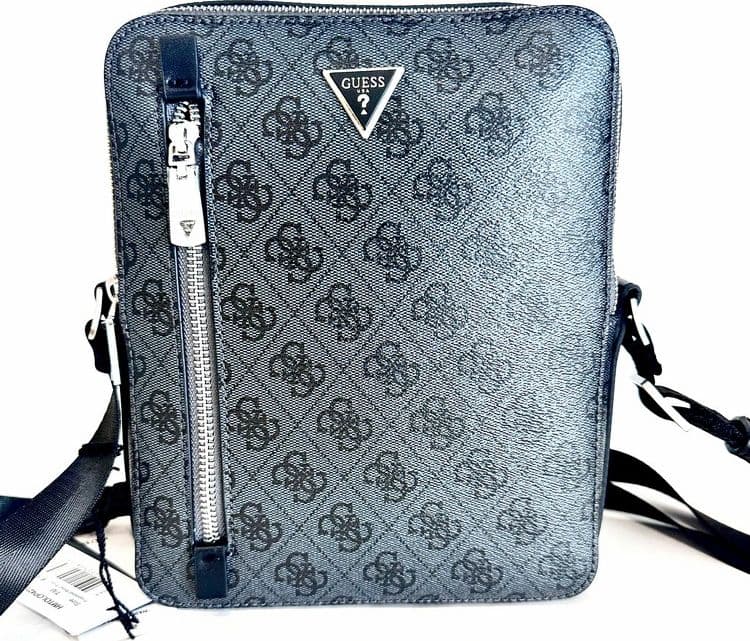 GUESS Borsello a tracolla uomo 4G Logo Black - 3
