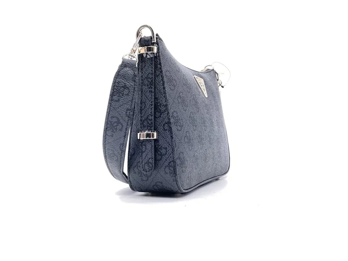 GUESS Borsetta a spalla donna ECO ERICA Coal Logo in Borse a spalla Calzature Durello - Agna, commercioVirtuoso.it