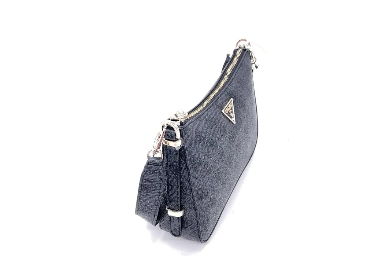 GUESS Borsetta a spalla donna ECO ERICA Coal Logo in Borse a spalla Calzature Durello - Agna, commercioVirtuoso.it