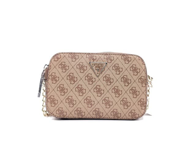 GUESS Borsa Mattoncino Donna Latte Brown - 5