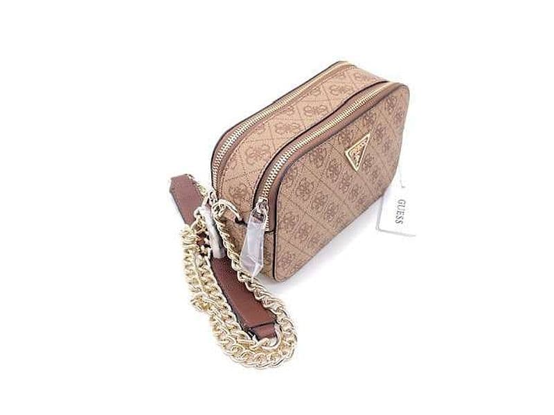 GUESS Borsa Mattoncino Donna Latte Brown in Borse a tracolla Calzature Durello - Agna, commercioVirtuoso.it