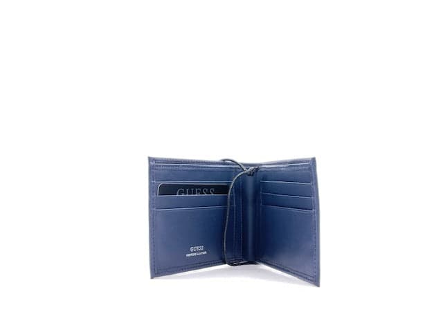 GUESS Portafoglio Uomo Blu in Portafogli Calzature Durello - Agna, commercioVirtuoso.it