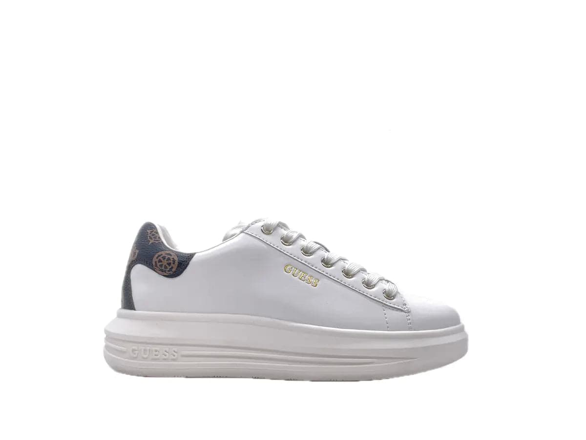 GUESS Sneakers Donna Bianco Logo in Sneaker casual Calzature Durello - Agna, commercioVirtuoso.it